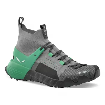 SALEWA Wildfire NXT Knit ženski pristopni čevlji - Alloy/Irish Green - UK 5.5 (EU 38.5)