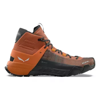 Salewa Wildfire NXT Mid GTX pohodniški čevlji - Bombay Brown/Turmeric - UK 7.5 (EU 41)