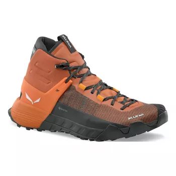 SALEWA Wildfire NXT MID GTX pristopni in pohodniški čevlji, Walnut/Black (rjava)