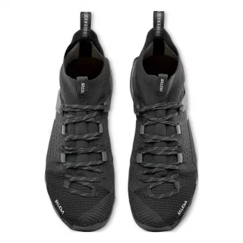 Salewa Wildfire NXT Knit ženski pristopni čevlji, Onyx/Dark Olive, UK 6,5 (EU 40)