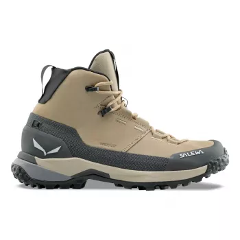 SALEWA Puez Leather Mid PTX ženski pohodniški čevlji Onyx UK 5.5