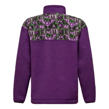 Salewa Eagle Anniversary pulover s kapuco s polno zadrgo – Plum – L