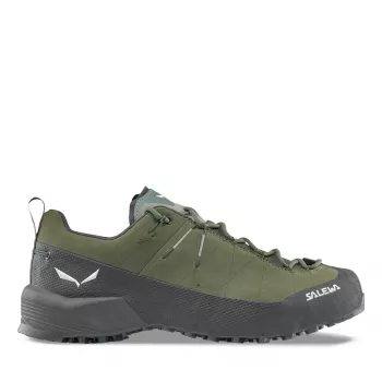 Salewa Wildfire Leather 2 GTX pristopni čevelj - Faded Green/Black, EU 45
