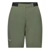 Salewa Pedroc 2 Dst pohodniške kratke hlače za ženske Faded Green, velikost S