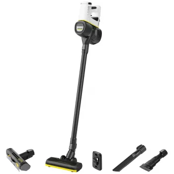 Kärcher VC 4 Cordless myHome Pet 2-in-1 palični sesalnik, brez vrečke, črno-bel, 0,65 L