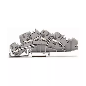 WAGO 2005-7642 prehodna sponka, 4 mm², 32 A, 400 V, siva, CAGE CLAMP