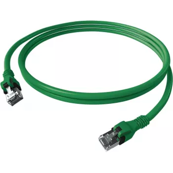EasyLan DualBoot Push patch kabel Cat.6A S/FTP zelen 7,5m