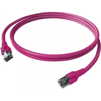 EasyLan FlexBoot Cat.6 S/FTP patch kabel vijoličen 10m