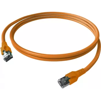 EasyLan FlexBoot Cat.6 S/FTP patch kabel oranžen 7,5m