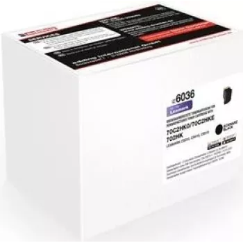 Edding EDD-6036 črna kartuša s tonerjem, združljiva z Lexmark 70C2HK0