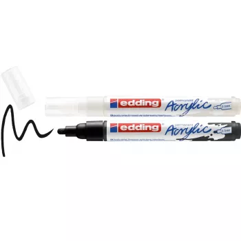 EDDING 5100 akrilni marker mešane barve 2,0 – 3,0 mm, 2 kosa (4-5100-2)