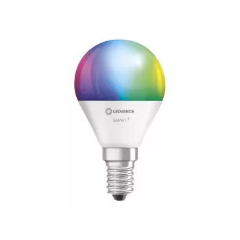 LEDVANCE SMART+ WiFi LED žarnica E27 5W 470lm RGBTW 2700-6500K večbarvna