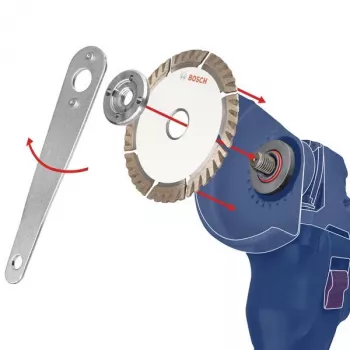 BOSCH rezalna plošča za nerjavno jeklo in kovino, Ø 125 mm, 100 kosov v vedru (izvrtina 22,23 mm, A 60 T BF)