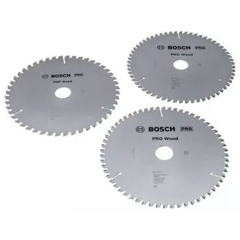 BOSCH POWERTOOLS PRO leseno krožno žaginino rezilo 216 mm (promocijski paket 3 kosov)