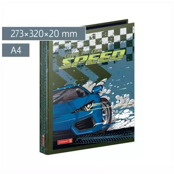 Brunnen Fast Wheels mapa z obroči modra