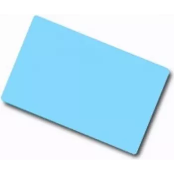 ARTDEV prazna kartica PVC – 86 x 54mm 30mil 0,76mm svetlo modra