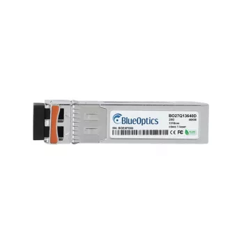 BlueOptics SFP28-25G-ER združljiv s Synology SFP28 oddajnik-sprejemnik (transceiver), 25GBASE-ER, LC Duplex, enonačinovno optično vlakno, BO27Q13640D