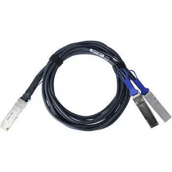 BlueLAN združljiv pasivni premostitveni kabel Direct Attach Mellanox MCP7H50-V01AR30 200GBASE-CR4 QSFP56 na 2x100GBASE-CR2 QSFP56, 2m, AWG26