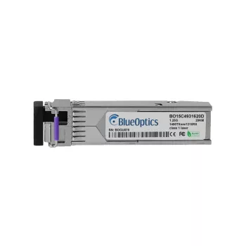 BlueOptics BO15C4931620D združljiv Ruckus E1MG-BXD SFP oddajnik-sprejemnik (transceiver), LC Simplex, 1000BASE-BX-D, enonačinovna