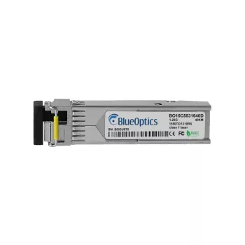 BlueOptics BO15C5531640D SFP oddajnik-sprejemnik (transceiver), LC simpleks, 1000BASE-BX, 40 km, združljiv s TP-Link SFP-BXD53-40KM