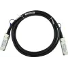 BlueOptics ET7402-DAC-50CM-BL bakreni kabel QSFP28 Direct Attach 0,5m črn