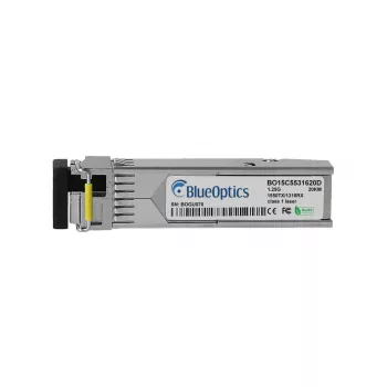 BlueOptics TP-Link SM321A združljiv SFP oddajnik-sprejemnik (transceiver), LC-Simplex, 1000BASE-BX-D, enorodno optično vlakno, TX1550nm/RX1310nm, 20 km