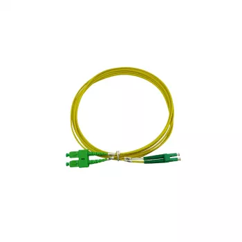BlueOptics Duplex steklenovlakneni patch kabel LC-APC/SC-APC enonačinno 5 metrov