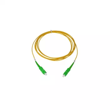 BlueOptics enojni optični povezovalni kabel SC-APC/SC-APC enorodovni OS2 30m zelen