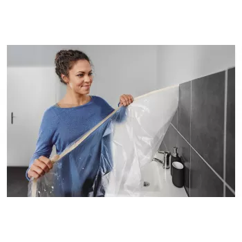Zaščitna folija z lepilnim trakom Tesa Easy Cover Economy Refill, 33 m x 1,40 m