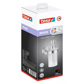 Tesa MOON dozirnik mila 200 ml videz nerjavno jeklo steklo