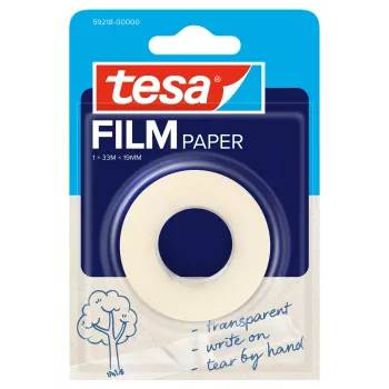 Tesa Film Paper 8x prozoren za pisanje in zgibanje