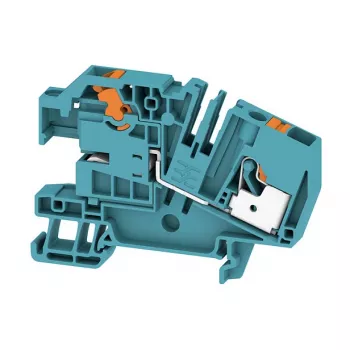 Weidmüller AITB 6 BB NDT BL nevtralna ločilna sponka, vijačni priključek, 6 mm², modra