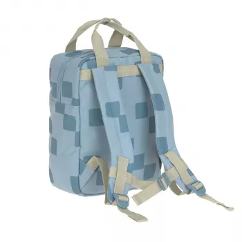 Lassig mini kvadratni nahrbtnik Pattern Party Blue