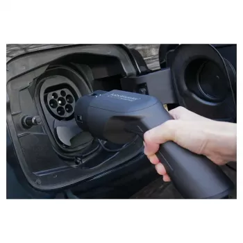 KABELMEISTER polnilni kabel za električna vozila Mode 3, Type 2 vtič na vtičnico, 3-fazni, 16A, 11kW, moder, 7,5m