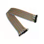 kabelmeister Jumper Wire 40-Pin ločljive žice za Arduino, Raspberry Pi itd., moški na ženski