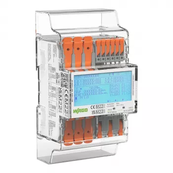 WAGO 879-3020 4PS digitalni trifazni števec energije 65 A, skladen z MID