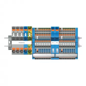 WAGO 821-109 TOPJOB S komplet glavnega razdelilnika s testnimi tipkami RCD