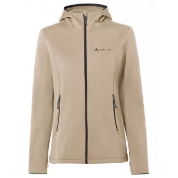 Vaude Idris Fleece Hoody ženski Linen, velikost M
