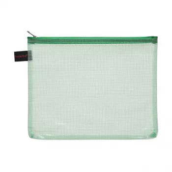 FolderSys 10 torbic z zadrgo A5, prosojnih, PVC