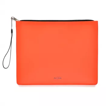 FolderSys PHAT BAG silikonska torbica z zadrgo A5, rdeča (40484-80)