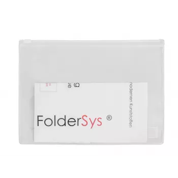 FolderSys 10 vrečk s potisnim zapiranjem B5