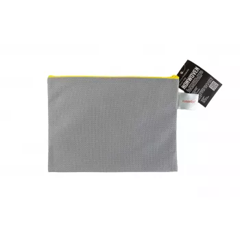FolderSys vrečka z zadrgo A5, siva, neprozorna, netkani PP 190 x 255 mm