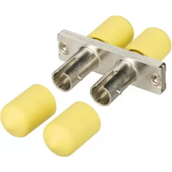 METZ CONNECT 150900D1-I ST optični adapter, neprevlečena kovina, večrodni/enojedrni