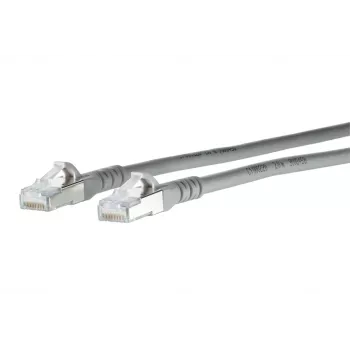 METZ CONNECT BTR 1308457533-E patch kabel RJ45 Cat.6A AWG26 S/FTP LSOH 7,5m siv