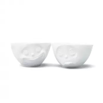 FIFTYEIGHT PRODUCTS komplet skled 200ml - Happy & Oh Please White