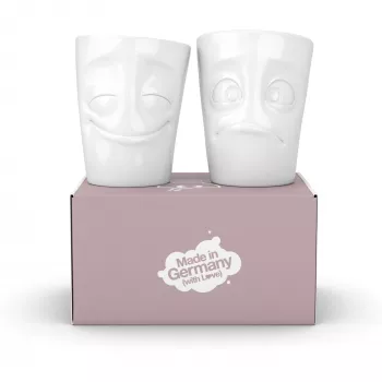 FIFTYEIGHT PRODUCTS FIFTYEIGHT 350ml skodelica – Amused & Bewildered White