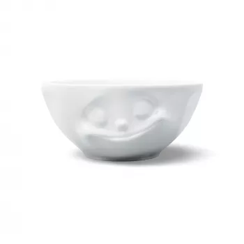 FIFTYEIGHT PRODUCTS skleda 350ml - Happy, bela