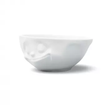 FIFTYEIGHT PRODUCTS skleda 350ml - Happy, bela