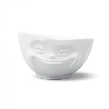 FIFTYEIGHT PRODUCTS skleda 1000ml - Grinning, bela