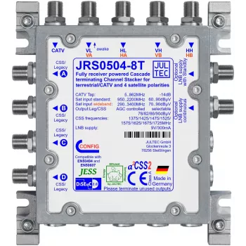 JULTEC JRS0504-8T enokabelsko večkratno stikalo 5/4/8 UB